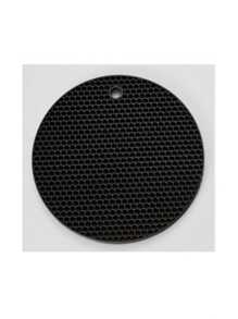 6 PCS Silicone Trivets Set, Heat Resistant Pot Holders, 7 IN Non-Slip Hot Pads For Kitchen, Multi-Purpose Square & Round Mats For Hot Dishes, Pots, And Pans - Black/Grey - Multicolor - View 15