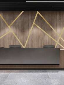 固体箔和纸质装饰胶带，金箔和银箔，自粘式 DIY 工艺胶带，适用于感恩节、节日礼物包装、墙面装饰