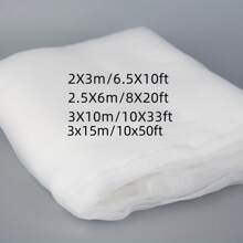 1 Pack, Insect Netting HDPE 60 Mesh, Polyethylene Material,Easy To Cut,Transparent  Mesh , Fruit Cover Screen Protection Mesh Netting Greenhouse Plants Protection Net,Greenhouse Insect Proof Net, Plant And Fruit Protective Film