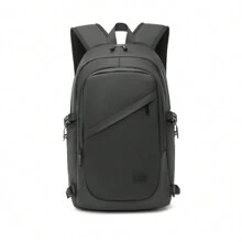 Business Travel Laptop Backpack With USB Charging Port Lightweight Water-Resistant Computer Rucksack Fits 15.6 Inch Laptop Unisex PVC Coated School Backpack For Men And Women - Black - View 9