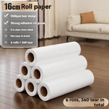 1pc Refillable Lint Roller With Extra Long Handle And Large Adhesive Roll For Pet Hair Removal