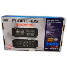 Mini Amplificador Audio Labs MONSTERMINI4 2400W Clase D 2-4 Ohms - Gris Claro - Ver 9