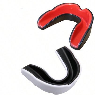 1 pezzo Set di paradenti sportivi di alta qualità - Design ammortizzante, traspirante e su misura per hockey, basket, karate, football, arti marziali, rugby, boxe e attrezzatura protettiva per combattimenti completi, facile da pulire