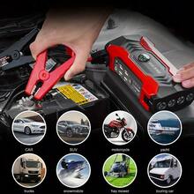 Portable 99800mAh Car Jump Starter Booster Jumper Box Power Bank Battery Charger - Red - View 4