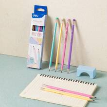 DELI DELI 12pcs Wooden Sketch Graphite Pencil Set HB