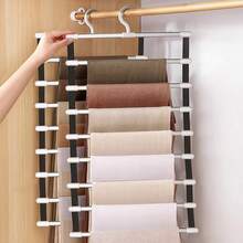 Interior Cintre organisateur pour vêtements et accessoires avec 8 barres et deux crochets. - Multicolore - Voir 3