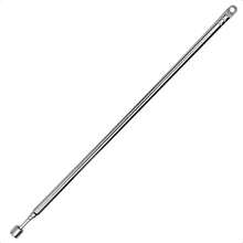 Telescopic Rod Antenna For TV And Radio 18.5 Cm Closed Extendable 4 Stages - Xám - Xem 5