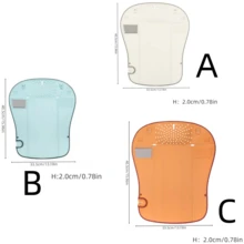 1 件 6 合 1 多功能切菜板（3 种颜色）、砧板、抗菌防霉可折叠切菜板、户外水果切菜板、姜磨碎器沥水切菜板、切菜板、抗菌防霉塑料切菜板、家用和露营多用途 - 多顏色 - 查看 10