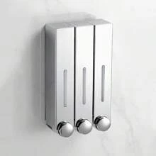 موزع صابون مثبت على الحائط عالي الجودة، سعة 420 مل، اختياري بمضخة واحدة أو مزدوجة أو ثلاثية، ديكور حمام المنزل، ديكور الخريف، عودة إلى المدرسة