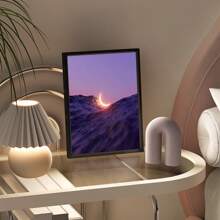 CASEGRACE 1pc LED Painting With Speakers - Enchanting Night View Of The Starry Sky, USB Charger Decorative Wall Art, Bluetooth Speaker Sound Painting With Subwoofer, Mood-Creating Light, Perfect For Bedroom, Gaming Room, Home Decoration And Gifts