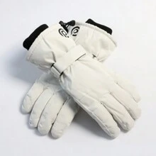 1 para zimowych rękawic narciarskich, męskie i damskie termiczne ciepłe polarowe rękawiczki z ekranem dotykowym do uprawiania sportów na świeżym powietrzu, jazdy na rowerze, motocyklu - Wielokolorowe - Zobacz 10