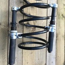 Spring Compressor Kit, Heavy Duty Coil Spring Compression Tools With Guard And Storage Box 1.2T Capacity 280mm Clamping Range For SUVs - Variant1 - View 8