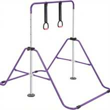 Gymnastics Bar,Adjustable Gymnastics Bar Training Kip Bar Gymnastics Equipment For Home - Purple - View 1