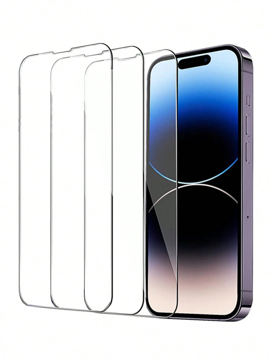 3 片装高清屏幕保护钢化膜，适用于 16/16Pro/16Plus/16Promax