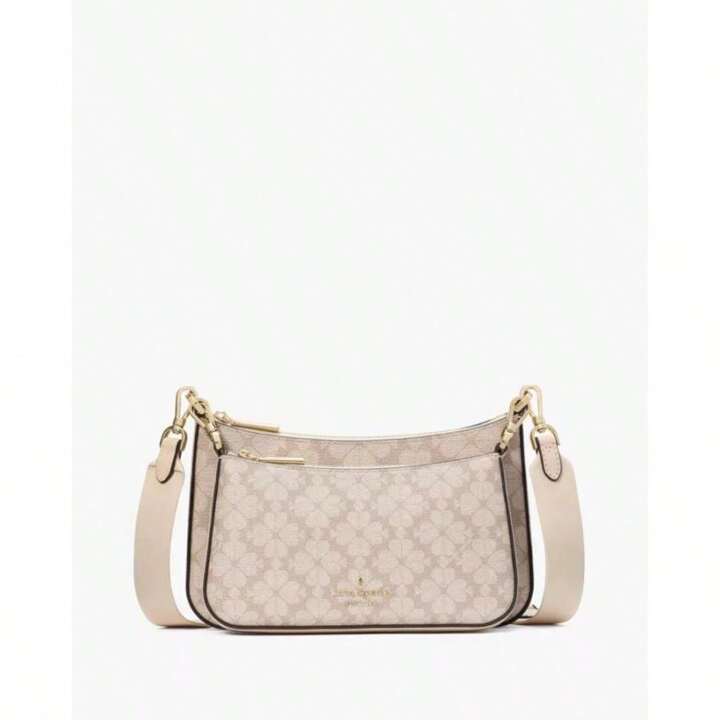 【Kate Spade】Spade Flower Duet Small Crossbody ◆国内発送◆ Kate Spade Signature Spade Flower Duet Crossbody | SHEIN USA