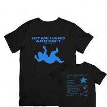 Singer BILLIE T-Shirt Unisex 100% Cotton New Release Shipping Various Colors!! PLUS SIZE - màu đen - Xem 1