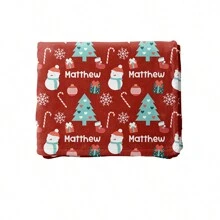 Kinder Decke, personalisierte Namensdecke, Namensdecke, Kindergeschenk, weiche Decke mit Namen, Decke mit Namen Baby-Shower Familien Dekorationen Geschenke Weihnachtsgeschenke Schulanfang Wintergeschenkideen Jungen Mädchen Valentinstag - Verschiedenfarbig - Übersicht 13