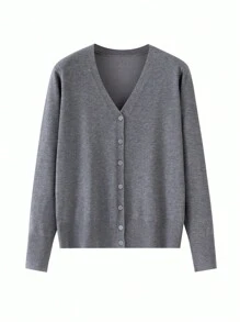 GIGOGOU 春秋女式针织开衫、长袖上衣