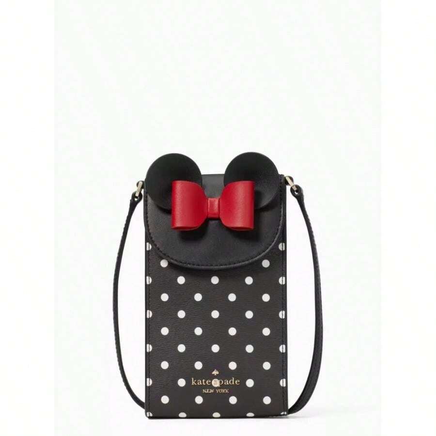 Kate Spade X   North South Flap Phone Crossbody - Black Multi - View 1