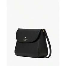 Kate Spade Monica Mini Flap Crossbody - Black - View 2