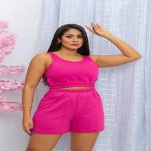 Fernanda Set, The Perfect Choice For Those Who Want A Modern, Comfortable And Stylish Look. - 玫紅色 - 查看 3