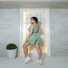 Fernanda Set, The Perfect Choice For Those Who Want A Modern, Comfortable And Stylish Look. - 薄荷綠 - 查看 5