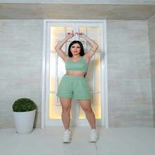 Fernanda Set, The Perfect Choice For Those Who Want A Modern, Comfortable And Stylish Look. - 薄荷綠 - 查看 4