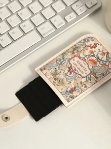 1pc Premium Slim Wallet - Easy Pull Out Organizer Rfid Secure Multiple Card Slots Soft Perfect For Front Pocket Pull-Out Large-Capacity Id Creative Multi-Card Slots Anti-Degaussing Compact Ultra-Thin Holder Pattern Position Random Card Holder Card Holder Wallet Business Card Holder Credit Card Holder Card Holder Women For Women Mini Wallet Card Wallet - View 6