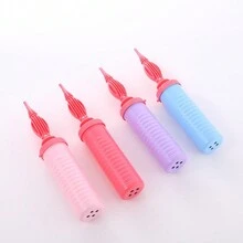 H.L.BALLOON 28*5cm Macaron Color Handheld Balloon Pump | Balloon Inflator | Bi-Directional Balloon Inflator | Portable Air Pump (Random Color),Christmas Decor - Multicolor - View 5