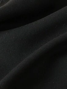 1 pièce Écharpe à carreaux classique, toutes saisons, cadeau pour petit ami, cadeau d'anniversaire, pure laine, châle chaud, double face haut de gamme, style coréen, écharpe en imitation cachemire colorée pour femmes, accessoire décontracté épais et chaud pour hommes - Noir - Voir 6