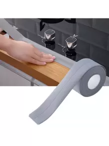 1pc Kitchen Waterproof And Mildew Proof Tape, Kitchen And Bathroom Self-Adhesive Joint Sealing Strip, Bathroom Toilet Gap, Wall Corner Line Adhesive Strip, Stickers, Wall Decal, Vinyl Decal For Home Decorations, Spring Decoration Items Refresh Your Home, Rama Decoration Stickers Gifts Birthday Graduation