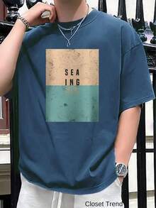 SEAING Men's T-Shirt - Màu xanh hải quân - Xem 2