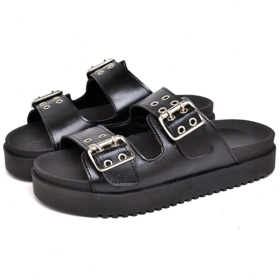 DUBUY 2078FG Women's  Sandals - 黑色 - 查看 1