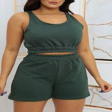 Fernanda Set, The Perfect Choice For Those Who Want A Modern, Comfortable And Stylish Look. - xanh quân đội - Xem 4