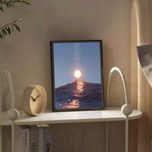 CASEGRACE 1pc LED Painting With Speakers - Enchanting Night View Of The Starry Sky, USB Charger Decorative Wall Art, Bluetooth Speaker Sound Painting With Subwoofer, Mood-Creating Light, Perfect For Bedroom, Gaming Room, Home Decoration And Gifts