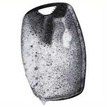 Bàn chải tẩy tế bào chết toàn thân bằng silicon mềm cao cấp - Máy rửa mặt cầm tay tiện dụng để tẩy tế bào chết sâu và massage sảng khoái - Hoàn hảo cho mọi loại da - Bền, nhanh khô và dễ vệ sinh Trang trí phòng tắm tại nhà Trang trí mùa thu Trở lại trường - Màu Hồng baby - Xem 5