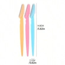 3 paquetes Perfilador de cejas,9 Perfiladores de ceja,Removeedor de ceja,Blister de ceja - Multicolor - Ver 3