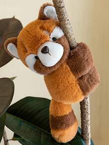 1 件全新毛绒拍手娃娃手腕带，舒适柔软卡通毛绒动物娃娃礼物，生日礼物 - 彩色 - 查看 6