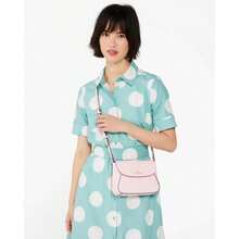 Kate Spade Monica Mini Flap Crossbody - Shimmer Pink - View 2