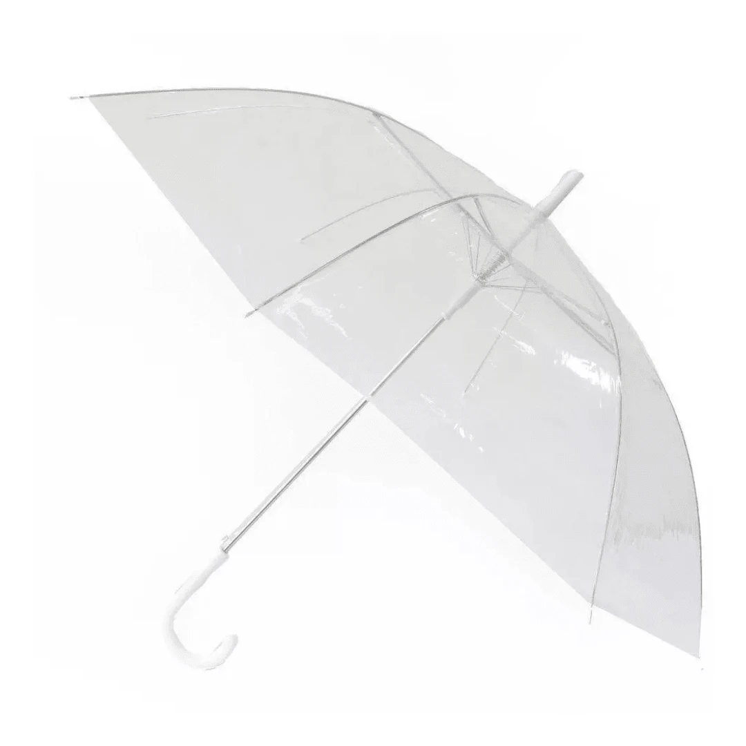 Transparent Adult Umbrella Premium Reinforced Parasol - 套件 12 件 - 查看 1