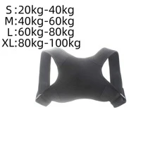 1 pieza Corrector de postura ajustable Cinturón de soporte para la espalda para hombres y mujeres, diseño cómodo y no restrictivo, accesorio para gimnasio - Multicolor - Ver 3