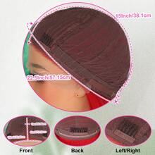 Red Color Hair Long Straight Hair Synthetic Lace Front Wigs 13x4x1 T Part Glueless Pre Plucked Heat Resistant Fiber Frontal Lace Replacement Wig Ready To Wear Natural Light Pink Color For Women Girls Party Concert Makeup Use Daily Wear 32inches - 紅色 - 查看 6