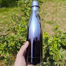 1 chiếc bình đựng nước cách nhiệt chân không mạ điện hai lớp sáng tạo, thời trang dành cho hoạt động ngoài trời, du lịch, ô tô, thể thao - nhiều màu - Xem 10