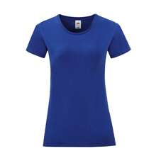 Fruit of the Loom Womens/Ladies Iconic 150 T-Shirt (Cobalt Blue) - Blue - View 1