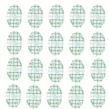 QKC 20 件透明鞋跟保护垫 - 隐形鞋跟保护垫，舒适足部护理垫，返校用品，女鞋靴子配件，适用于户外、运动、旅行、家居、办公室、学校 - 橢圓形跟貼 - 查看 10