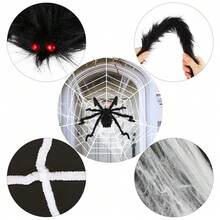 Halloween Decoration Spider Web - Black - View 2