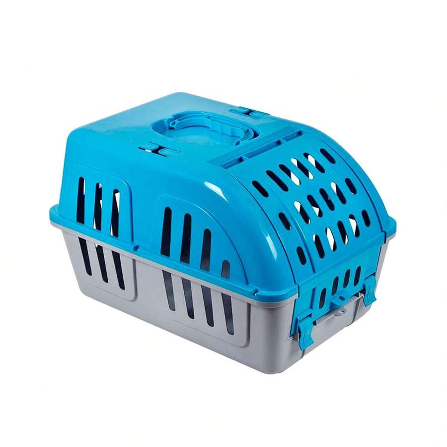 Color Four Plastic Blue Dog And Cat Transport Box SHEIN UK