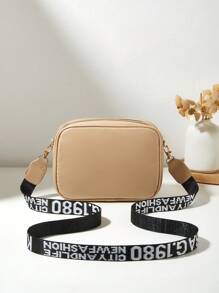 حقيبة كتف مبطنة عصرية للنساء، حقيبة يد صغيرة مربعة للعبور الجسم