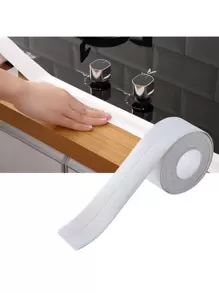 1pc Kitchen Waterproof And Mildew Proof Tape, Kitchen And Bathroom Self-Adhesive Joint Sealing Strip, Bathroom Toilet Gap, Wall Corner Line Adhesive Strip, Stickers, Wall Decal, Vinyl Decal For Home Decorations, Spring Decoration Items Refresh Your Home, Rama Decoration Stickers Gifts Birthday Graduation