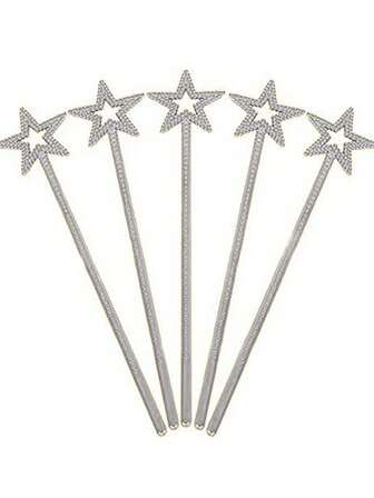 1 件装五角星棒天使星仙女棒舞台表演服装道具万圣节